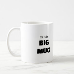 Mug Jumbo personnalisé   Nom Personnalisé Coffee C