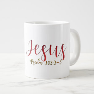 Mug Jumbo PSALM 103:2-3