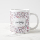 Mug Jumbo romantique avec poème - Cadeau Versatile (Droite)