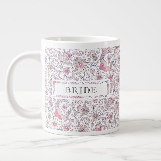 Mug Jumbo romantique avec poème - Cadeau Versatile (Gauche)