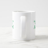 Mug Jumbo "SRC Alum" avec Sapling vert (Dos)