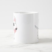 Mug Jumbo Taureau de dessin animé mignon (Devant)