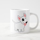 Mug Jumbo Taureau de dessin animé mignon (Droite)