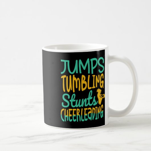 Mug Jumbs Tumbling Stunts Cheerleeading Cheer Cheerlea (Droite)