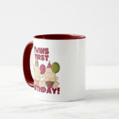 Mug Jumeaux 1er anniversaire - T-shirts et cadeaux pou (Devant gauche)