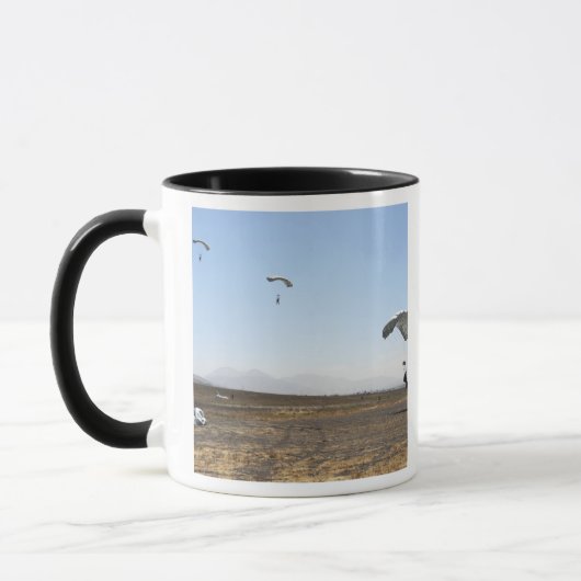 Mug Jumeaux de parachute libre (Gauche)