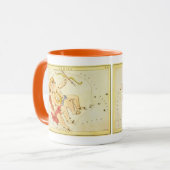 Mug Jumeaux Gemini Constellation Vintage Urania miroir (Devant gauche)