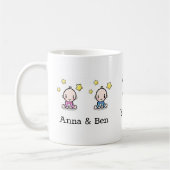 Mug jumeaux : nous aimons maman mug, (Gauche)