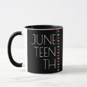Mug Jumelage rouge noir vert (Gauche)