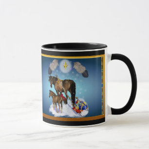 Mug Jument et colt de Noël