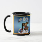 Mug Jument et colt de Noël (Gauche)