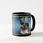 Mug Jument et colt de Noël (Devant droit)
