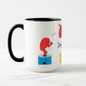 Mug Jumping Heart in Love : Blanc (Gauche)