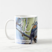 Mug Junco à yeux noirs Psaume 62:5 (Gauche)