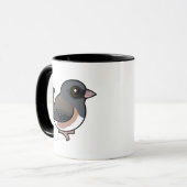 Mug Junco aux yeux foncés (à côté rose) (Devant gauche)