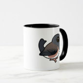 Mug Junco aux yeux foncés (à côté rose) (Devant droit)