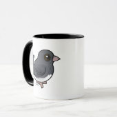 Mug Junco aux yeux foncés (couleur ardoise) (Devant gauche)