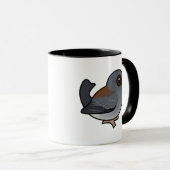 Mug Junco aux yeux foncés (tête grise) (Devant droit)