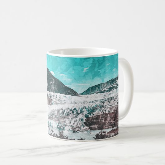 MUG JUNEAU - TONGASS - MENDENHALL GLACIER - ALASKA US (Devant droit)