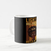 Mug JunetDix Légèrement Melanée Hella Black Melanin (Devant gauche)