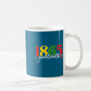 Mug Juneteenth 1865 afro-américain histoire noire homm