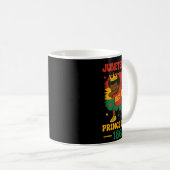 Mug Juneteenth 1865 Groovy Prince Tout-Petit Dab Boy L (Devant droit)