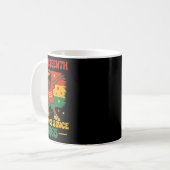 Mug Juneteenth 1865 Groovy Prince Tout-Petit Dab Boy L (Devant gauche)