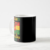 Mug Juneteenth 1865 Groovy Toddler Boy Dabbing Prince (Devant gauche)