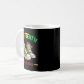 Mug Juneteenth 19 juin 1865 noir afro-américain (Devant gauche)