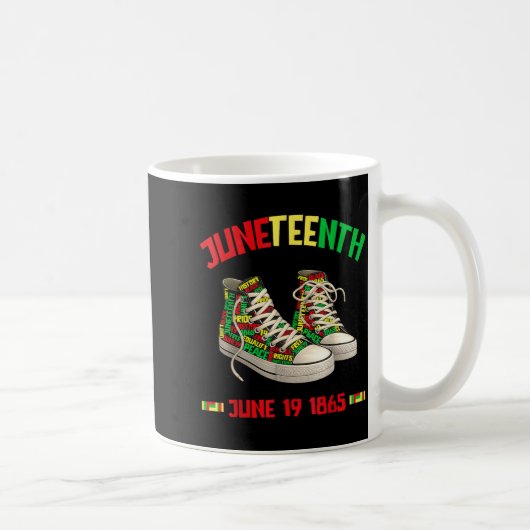 Mug Juneteenth 19 juin 1865 noir afro-américain (Droite)