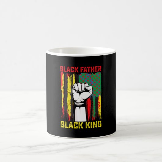 Mug Juneteenth Black Father Day Papa Roi Célébrant F (Centre)
