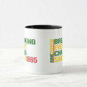 Mug JUNETEENTH Briser Chaque Chaîne 1985 MOIS NOIR (Centre)