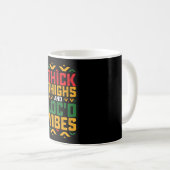 Mug Juneteenth Épaisses Vibes Locd Afro-Américain (Devant droit)