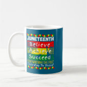 Mug Juneteenth est le jour de l'indépendance fierté no (Gauche)