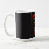 Mug Juneteenth libre depuis 1865 Poing levé (Gauche)