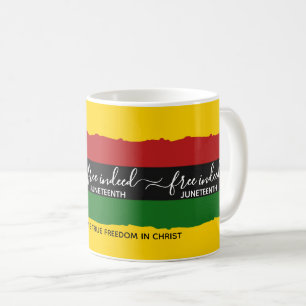 Mug Juneteenth LIBRE EN VÉRITÉ