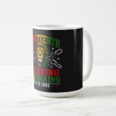 Mug Juneteenth Lion Liberté : Briser les Chaînes Depui (Devant droit)