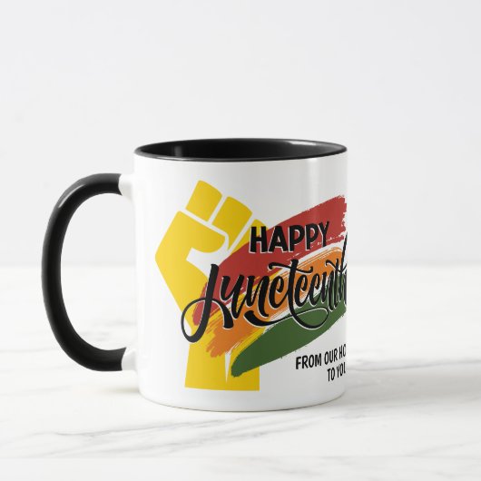 Mug JUNETEENTH personnalisable (Gauche)