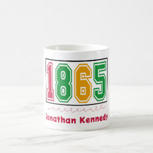 Mug Juneteenth personnalisé - Histoire des Noirs 