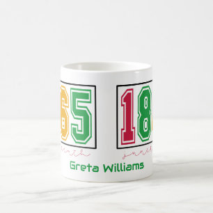Mug Juneteenth personnalisé - Histoire des Noirs 