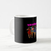 Mug Juneteenth sororité sistas amis (Devant gauche)