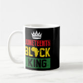 Mug Junetten Roi Noir Faits nutritionnels Garçons June (Gauche)