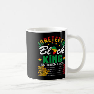 Mug Junetten Roi Noir Fierté nutritionnelle Fact Afric