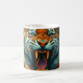 Mug Jungle au clair de lune de tigres (Centre)