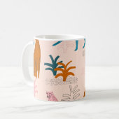 Mug Jungle Cheetah : Funky Motif Tropical. (Devant gauche)