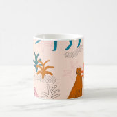 Mug Jungle Cheetah : Funky Motif Tropical. (Centre)