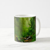 Mug jungle népalaise avec rivière, forêt, sol, rivière (Devant droit)