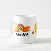 Mug Jungle personnalisée Orangoutan (Devant gauche)