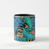 Mug Jungle tropicale à feuilles (Centre)