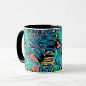 Mug Jungle tropicale à feuilles (Devant gauche)